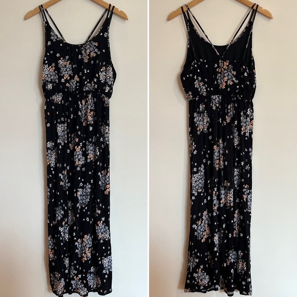 LOFT Dresses Loft Outlet Floral Maxi Dress Poshmark